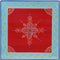 vidaXL - Salontafel - handbeschilderd - massief - mangohout - rood