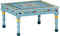 vidaXL - Salontafel - handbeschilderd - massief - mangohout - turquoise