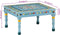 vidaXL - Salontafel - handbeschilderd - massief - mangohout - turquoise