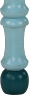 vidaXL - Salontafel - handbeschilderd - massief - mangohout - turquoise