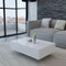 vidaXL - Salontafel - hoogglans - wit