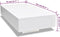 vidaXL - Salontafel - hoogglans - wit