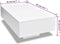 vidaXL - Salontafel - hoogglans - wit