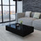vidaXL - Salontafel - hoogglans - zwart