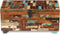vidaXL - Salontafel - kist - 80x40x35 - cm - massief - gerecycled - hout