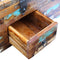 vidaXL - Salontafel - kist - 80x40x35 - cm - massief - gerecycled - hout