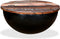 vidaXL - Salontafel - komvormig - massief - gerecycled - hout - zwart