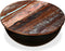vidaXL - Salontafel - komvormig - massief - gerecycled - hout - zwart