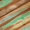 vidaXL - Salontafel - komvormig - met - stalen - frame - gerecycled - hout