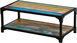 vidaXL - Salontafel - massief - gerecycled - hout