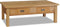 vidaXL - Salontafel - massief - teakhout - 100x60x35 - cm