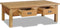 vidaXL - Salontafel - massief - teakhout - 100x60x35 - cm