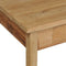 vidaXL - Salontafel - massief - teakhout - 100x60x35 - cm