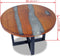 vidaXL - Salontafel - massief - teakhout - hars - 60 - cm