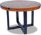vidaXL - Salontafel - massief - teakhout - hars - 60 - cm