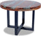 vidaXL - Salontafel - massief - teakhout - hars - 60 - cm