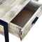 vidaXL - Salontafel - met - 2 - lades - 100x60x40 - cm - massief - mangohout