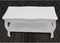 vidaXL - Salontafel - met - 2 - lagen - MDF - wit