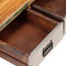 vidaXL - Salontafel - met - 3 - lades - 100x50x35 - cm - massief - gerecycled - hout