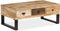 vidaXL - Salontafel - met - 3 - lades - 90x50x35 - cm - massief - mangohout
