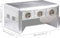 vidaXL - Salontafel - met - 3 - lades - vintage - luchtvaartlook