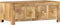 vidaXL - Salontafel - met - 4 - lades - 90x50x35 - cm - massief - mangohout