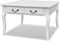 vidaXL - Salontafel - met - 4 - lades - wit