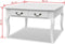 vidaXL - Salontafel - met - 4 - lades - wit