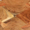 vidaXL - Salontafel - met - 6 - boomstammen - 35 - cm - massief - sheeshamhout