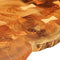 vidaXL - Salontafel - met - 6 - boomstammen - 35 - cm - massief - sheeshamhout