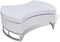 vidaXL - Salontafel - met - aanpasbare - vorm - hoogglans - wit