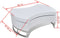 vidaXL - Salontafel - met - aanpasbare - vorm - hoogglans - wit