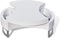 vidaXL - Salontafel - met - aanpasbare - vorm - hoogglans - wit