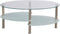vidaXL - Salontafel - met - exclusief - ontwerp - wit