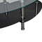 vidaXL - Salontafel - met - exclusief - ontwerp - zwart