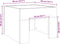 vidaXL - Salontafel - met - Infinity - LED - 40x40x30 - cm - bruin - eikenkleurig