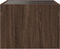 vidaXL - Salontafel - met - Infinity - LED - 40x40x30 - cm - bruin - eikenkleurig