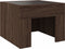 vidaXL - Salontafel - met - Infinity - LED - 40x40x30 - cm - bruin - eikenkleurig