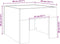 vidaXL - Salontafel - met - Infinity - LED - 40x40x30 - cm - grijs - sonoma - eikenkleur