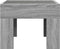 vidaXL - Salontafel - met - Infinity - LED - 40x40x30 - cm - grijs - sonoma - eikenkleur
