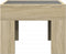 vidaXL - Salontafel - met - Infinity - LED - 40x40x30 - cm - sonoma - eikenkleurig