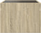 vidaXL - Salontafel - met - Infinity - LED - 40x40x30 - cm - sonoma - eikenkleurig