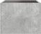 vidaXL - Salontafel - met - Infinity - LED - 40x40x30 - cm - betongrijs