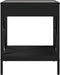 vidaXL - Salontafel - met - Infinity - LED - 40x40x49 - cm - zwart