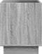 vidaXL - Salontafel - met - Infinity - LED - 40x40x50 - cm - grijs - sonoma - eikenkleur