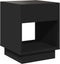 vidaXL - Salontafel - met - Infinity - LED - 40x40x50 - cm - zwart