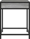 vidaXL - Salontafel - met - Infinity - LED - 40x40x51 - cm - grijs - sonoma - eikenkleur