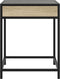 vidaXL - Salontafel - met - Infinity - LED - 40x40x51 - cm - sonoma - eikenkleurig