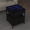 vidaXL - Salontafel - met - Infinity - LED - 40x40x51 - cm - zwart