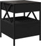 vidaXL - Salontafel - met - Infinity - LED - 40x40x51 - cm - zwart